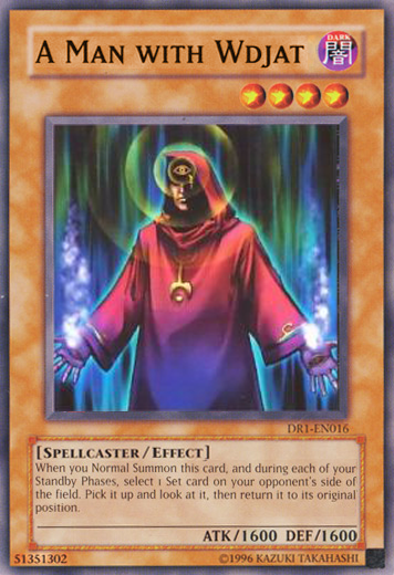 A Man with Wdjat [DR1-EN016] Common | Odin's Place