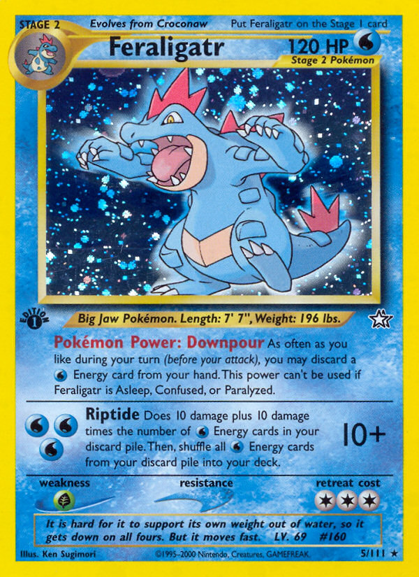 Feraligatr (5/111) [Neo Genesis 1st Edition] | Odin's Place