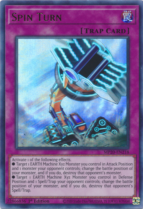 Spin Turn [MP20-EN218] Ultra Rare | Odin's Place