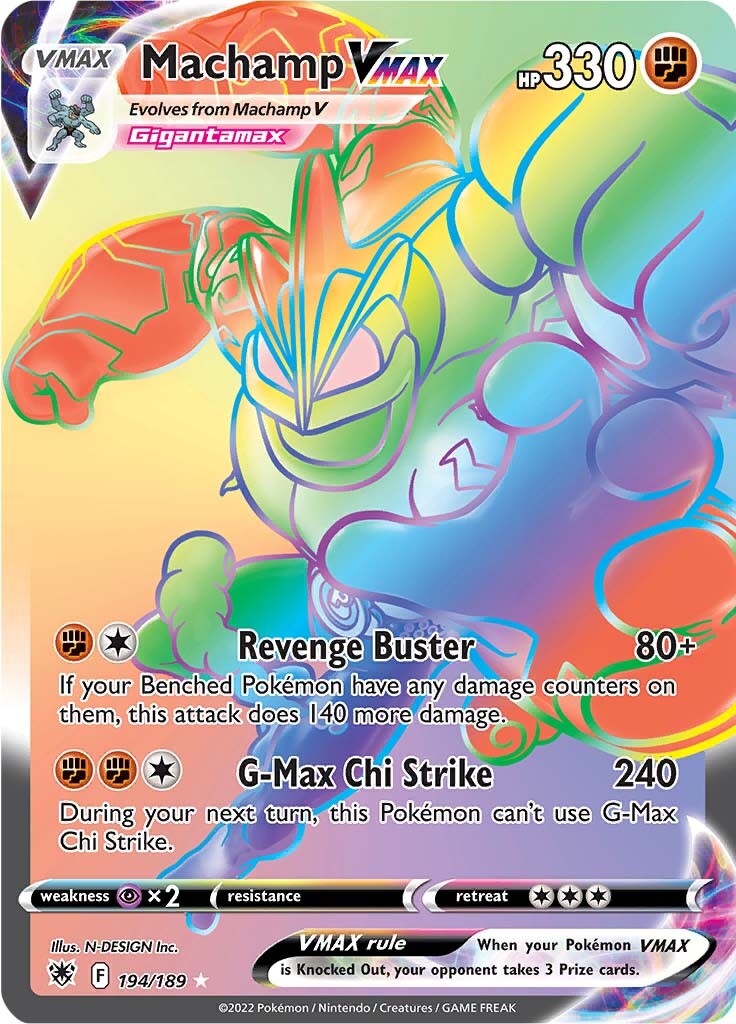 Machamp VMAX (194/189) [Sword & Shield: Astral Radiance] | Odin's Place