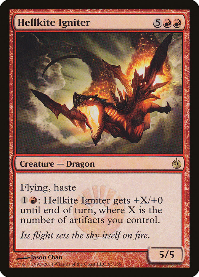 Hellkite Igniter (65) [Mirrodin Besieged] | Odin's Place