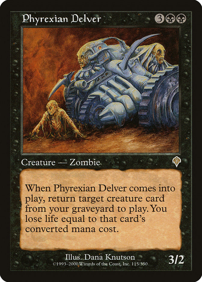 Phyrexian Delver (115) [Invasion] | Odin's Place