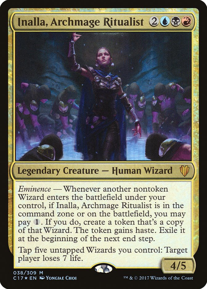 Inalla, Archmage Ritualist (38) [Commander 2017] | Odin's Place