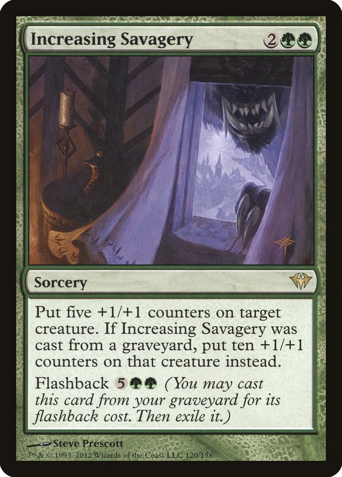 Increasing Savagery (120) [Dark Ascension] | Odin's Place