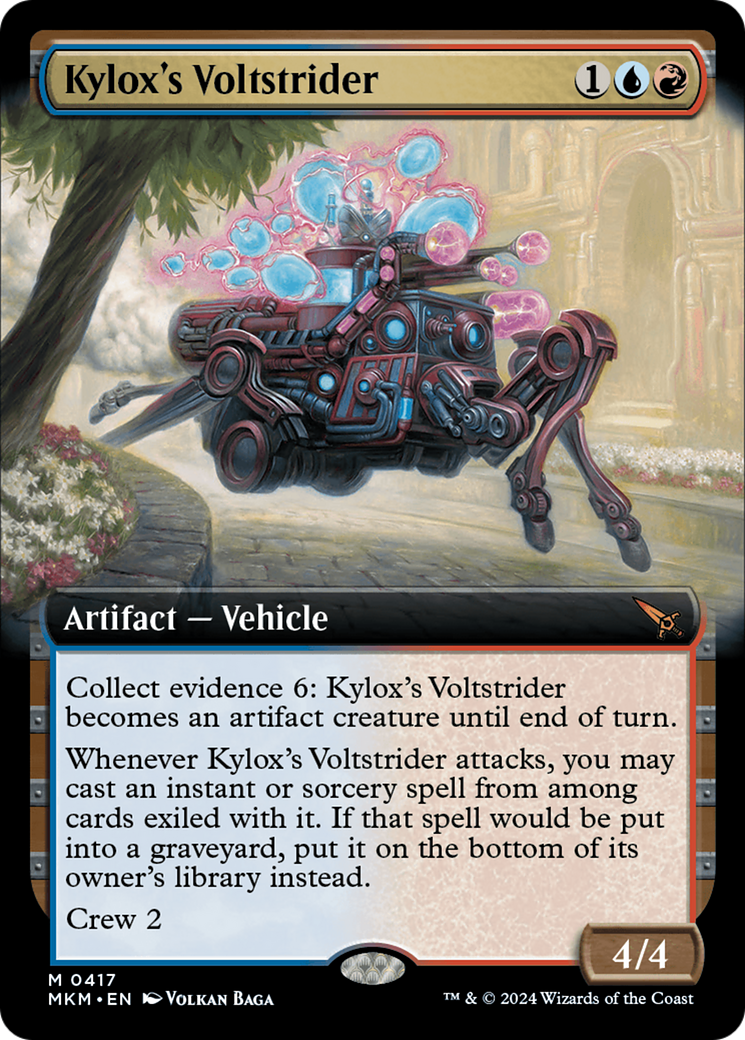 Kylox's Voltstrider (Extended Art) [Murders at Karlov Manor] | Odin's Place