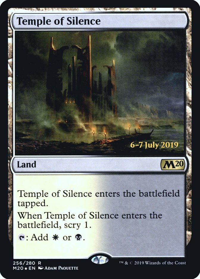 Temple of Silence [Core Set 2020 Prerelease Promos] | Odin's Place
