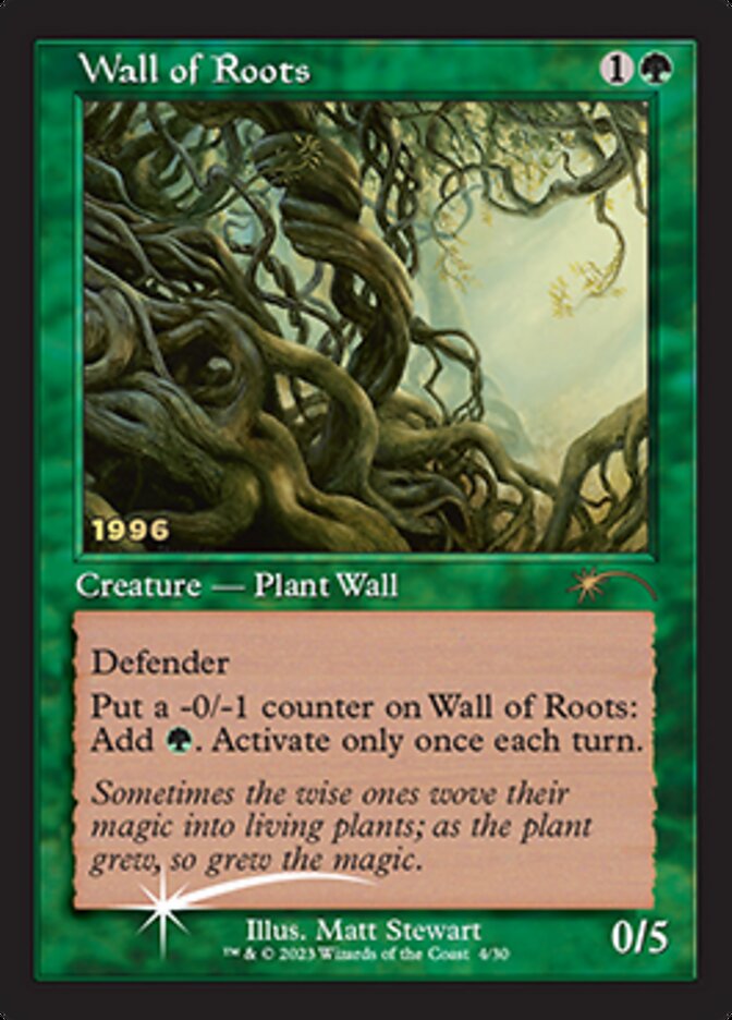 Wall of Roots [30th Anniversary Promos] | Odin's Place