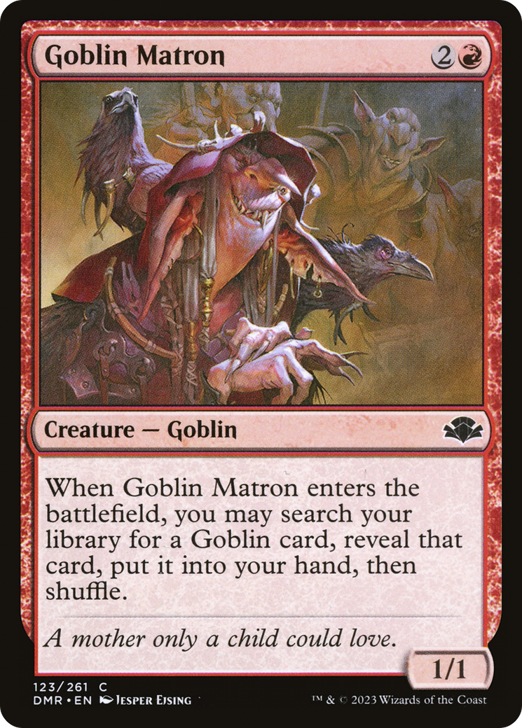 Goblin Matron [Dominaria Remastered] | Odin's Place