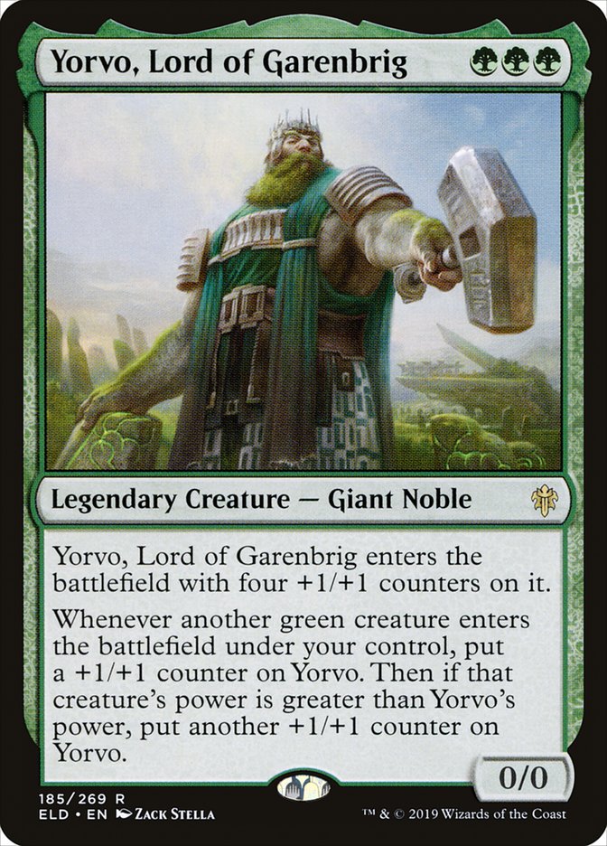 Yorvo, Lord of Garenbrig [Throne of Eldraine] | Odin's Place