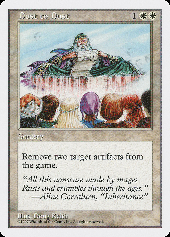 Dust to Dust (29) [Fifth Edition] | Odin's Place