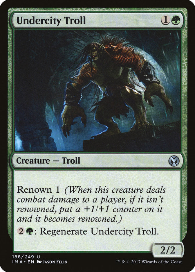 Undercity Troll (188) [Iconic Masters] | Odin's Place