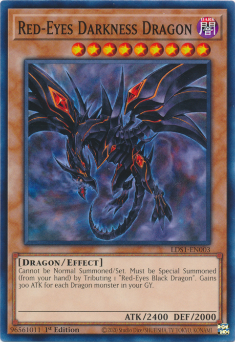 Red-Eyes Darkness Dragon [LDS1-EN003] Common | Odin's Place