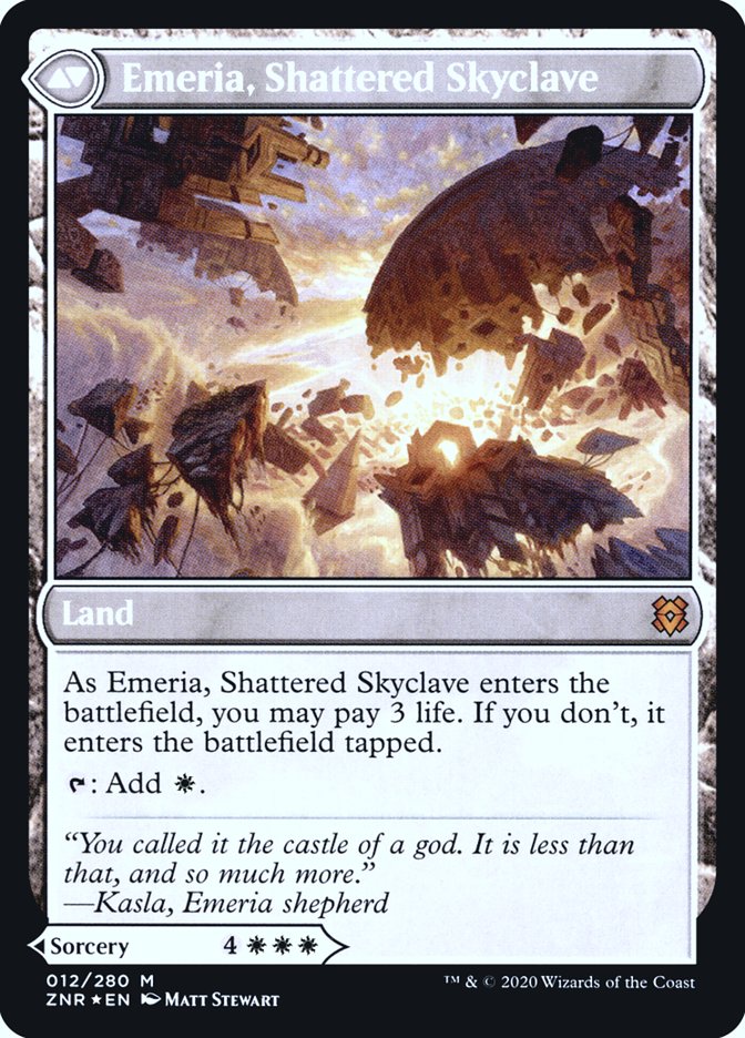 Emeria's Call // Emeria, Shattered Skyclave [Zendikar Rising Prerelease Promos] | Odin's Place