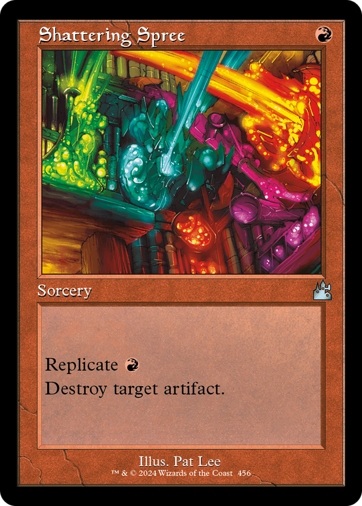 Shattering Spree (Retro Frame) [Ravnica Remastered] | Odin's Place