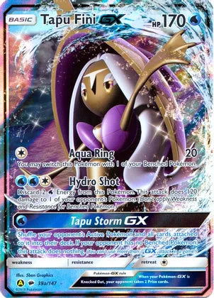 Tapu Fini GX (39a/147) [Alternate Art Promos] | Odin's Place