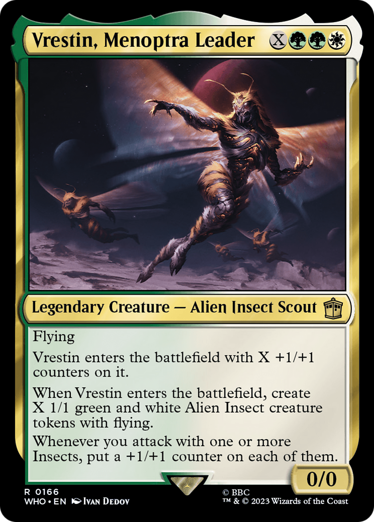Vrestin, Menoptra Leader [Doctor Who] | Odin's Place
