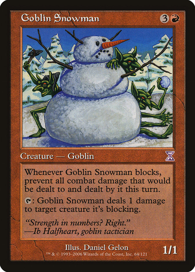 Goblin Snowman (64) [Time Spiral Timeshifted] | Odin's Place