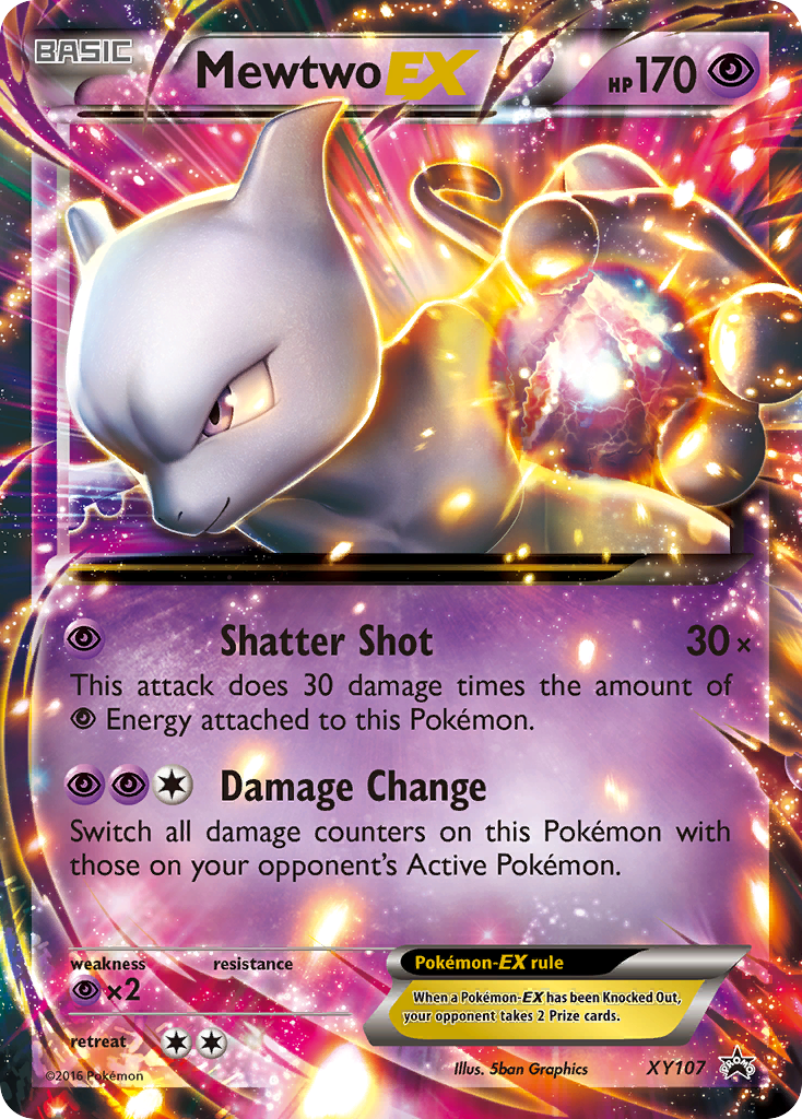Mewtwo EX (XY107) [XY: Black Star Promos] | Odin's Place