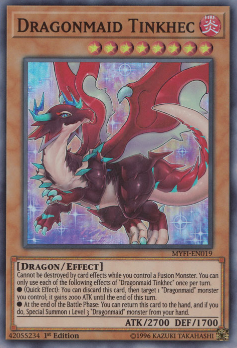 Dragonmaid Tinkhec [MYFI-EN019] Super Rare | Odin's Place