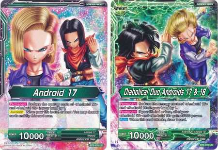Android 17 // Diabolical Duo Androids 17 & 18 (BT2-070) [Union Force] | Odin's Place
