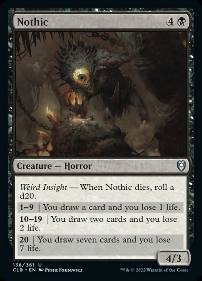 Nothic [Commander Legends: Battle for Baldur's Gate] | Odin's Place