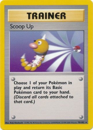 Scoop Up (78/102) [Base Set Unlimited] | Odin's Place