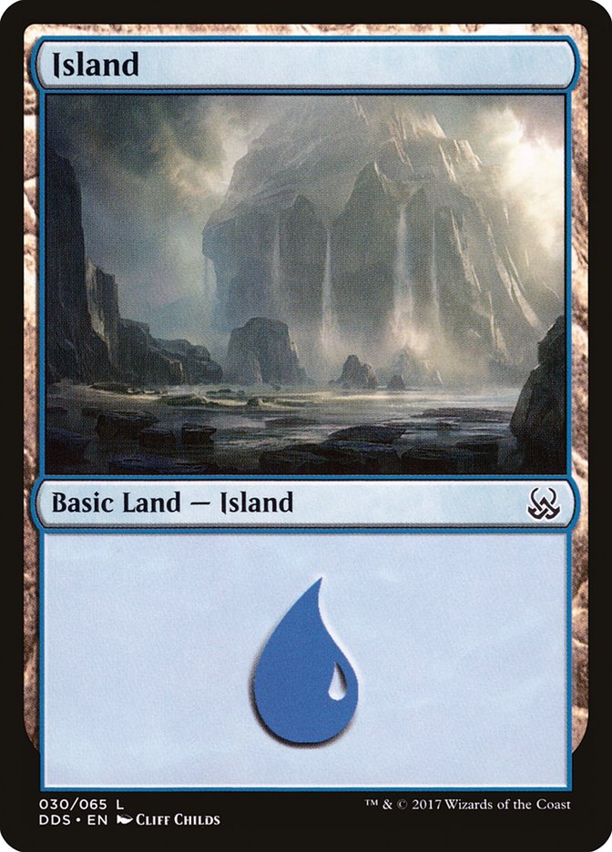 Island (30) [Duel Decks: Mind vs. Might] | Odin's Place
