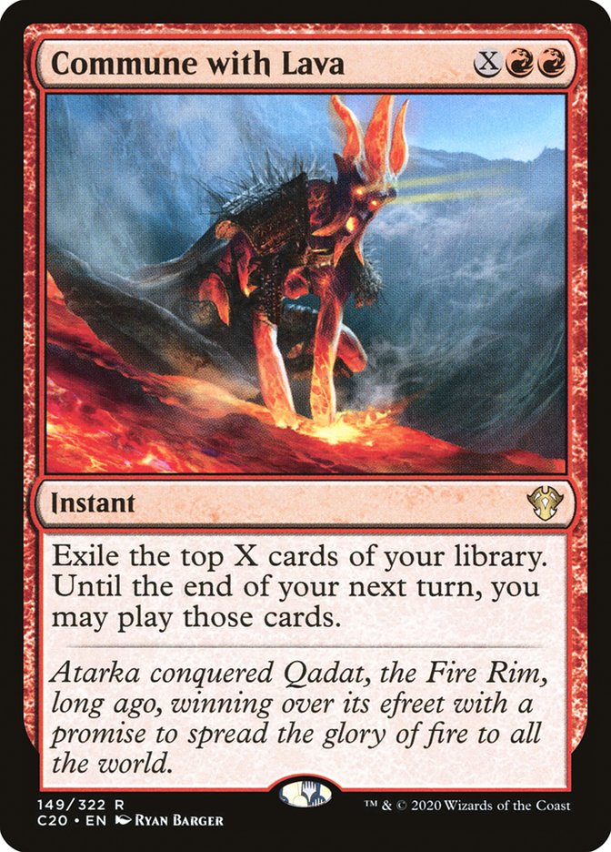 Commune with Lava [Commander 2020] | Odin's Place