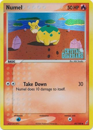 Numel (59/100) (Stamped) [EX: Crystal Guardians] | Odin's Place