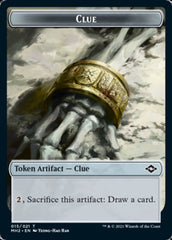 Clue (15) // Thopter Double-Sided Token [Modern Horizons 2 Tokens] | Odin's Place