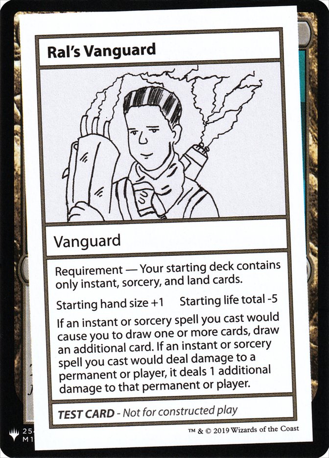 Ral's Vanguard [Mystery Booster Playtest Cards] | Odin's Place
