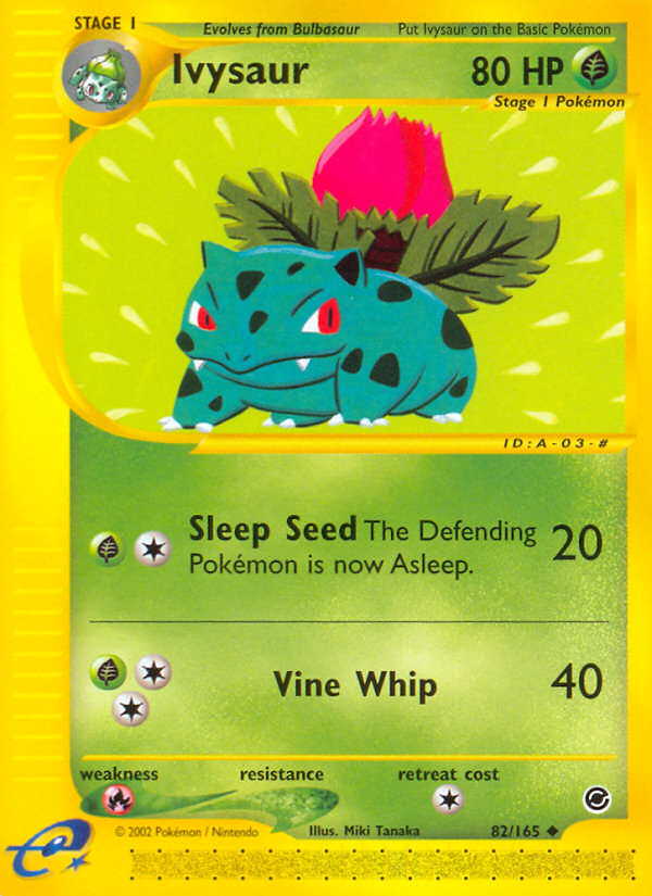 Ivysaur (82/165) [Expedition: Base Set] | Odin's Place