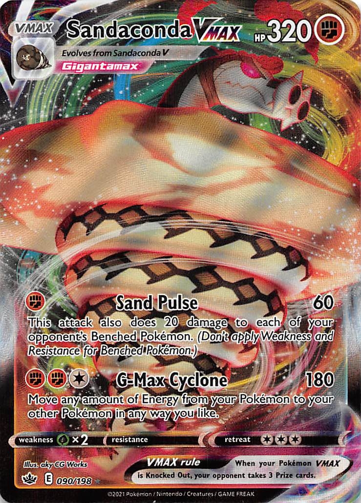 Sandaconda VMAX (090/198) [Sword & Shield: Chilling Reign] | Odin's Place