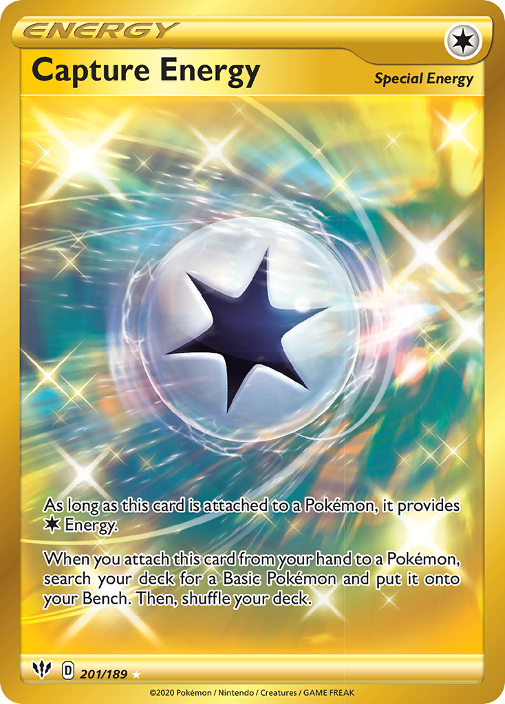 Capture Energy (201/189) [Sword & Shield: Darkness Ablaze] | Odin's Place
