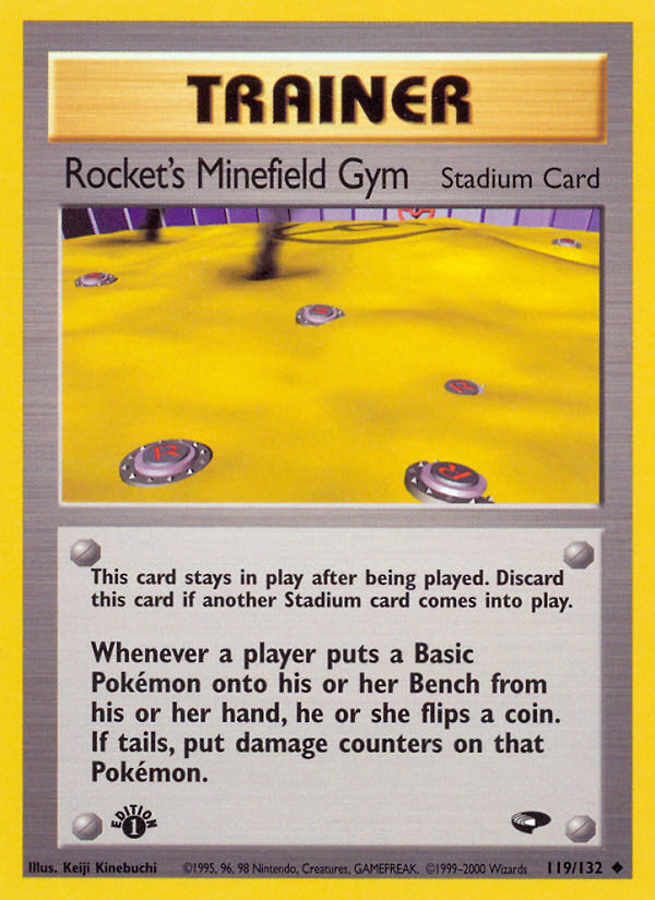 Rocket's Minefield Gym (119/132) [Gym Challenge 1st Edition] | Odin's Place