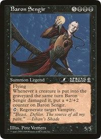 Baron Sengir (39820) (Oversized) [Oversize Cards] | Odin's Place