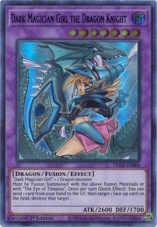 Dark Magician Girl the Dragon Knight (Alternate Art) [DLCS-EN006] Ultra Rare | Odin's Place