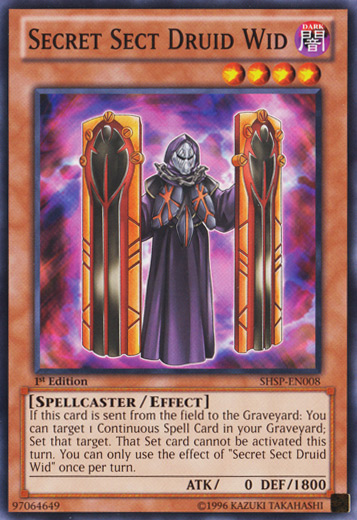 Secret Sect Druid Wid [SHSP-EN008] Common | Odin's Place