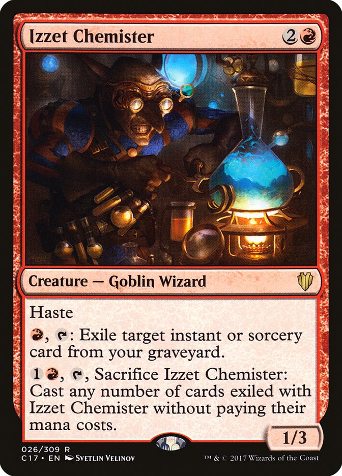 Izzet Chemister (26) [Commander 2017] | Odin's Place
