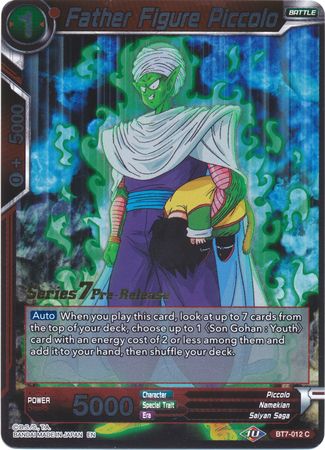 Father Figure Piccolo (BT7-012_PR) [Assault of the Saiyans Prerelease Promos] | Odin's Place