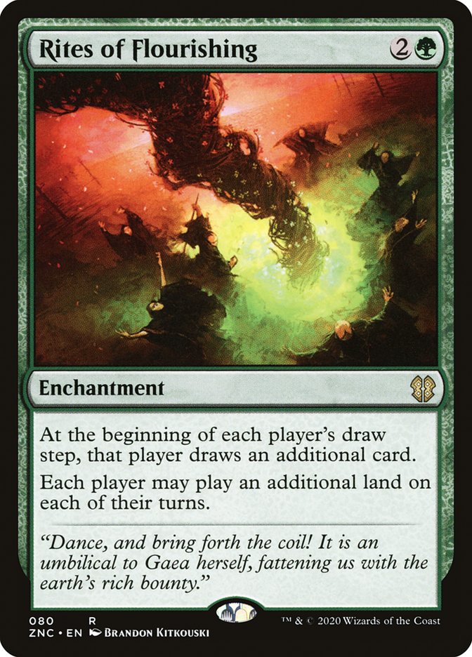 Rites of Flourishing [Zendikar Rising Commander] | Odin's Place