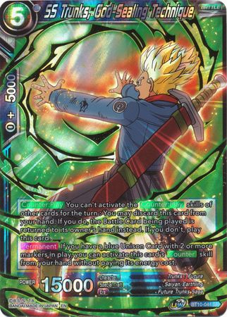 SS Trunks, God-Sealing Technique (BT10-044) [Rise of the Unison Warrior 2nd Edition] | Odin's Place