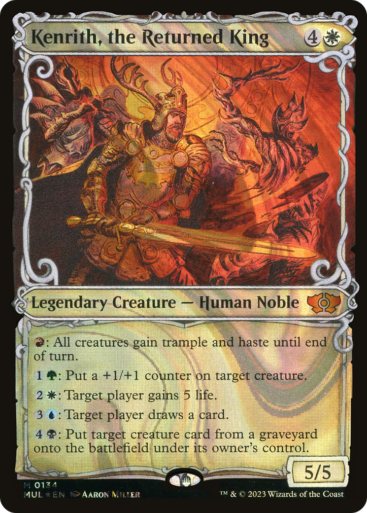 Kenrith, the Returned King (Halo Foil) [Multiverse Legends] | Odin's Place