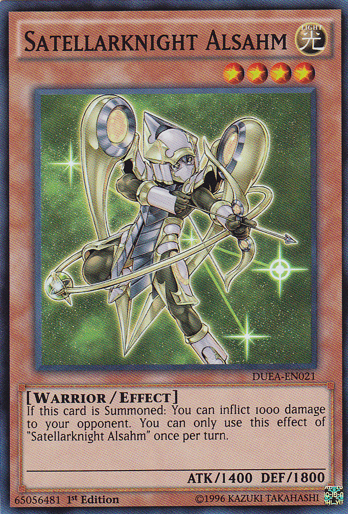 Satellarknight Alsahm [DUEA-EN021] Super Rare | Odin's Place