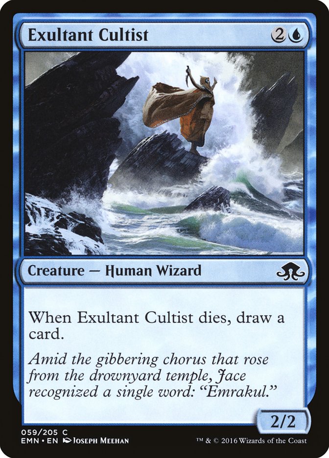 Exultant Cultist (59) [Eldritch Moon] | Odin's Place