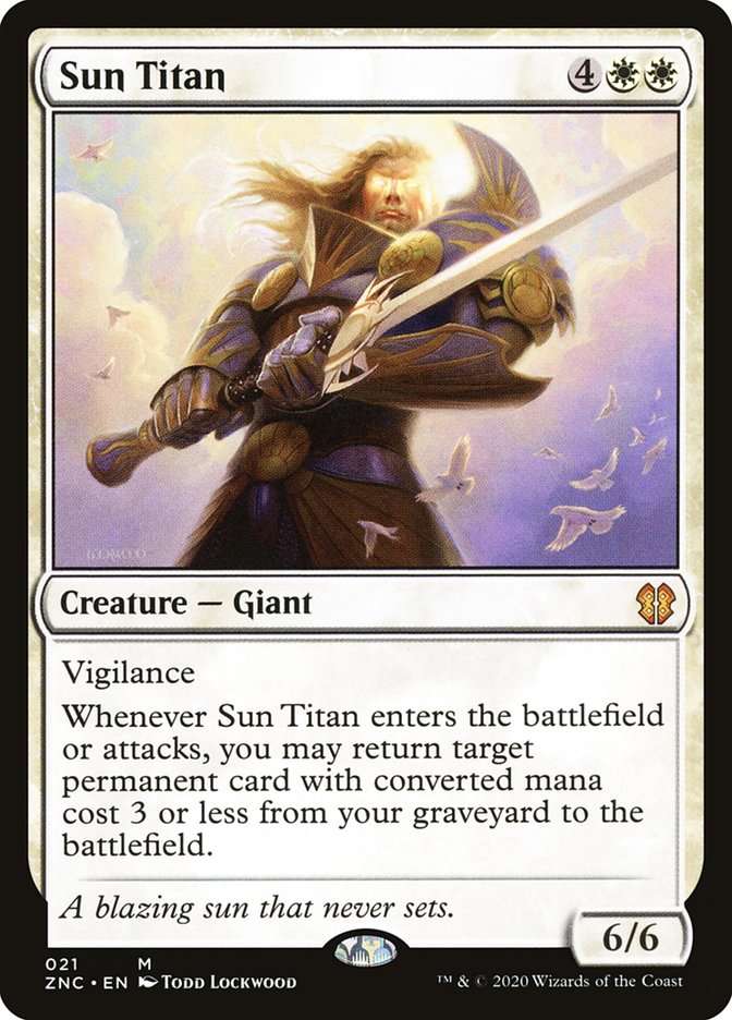 Sun Titan [Zendikar Rising Commander] | Odin's Place