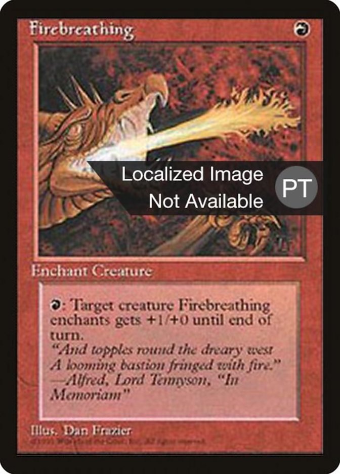 Firebreathing [Fourth Edition (Foreign Black Border)] | Odin's Place