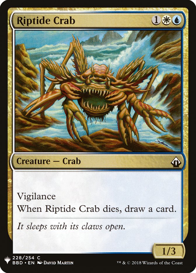 Riptide Crab [Mystery Booster] | Odin's Place