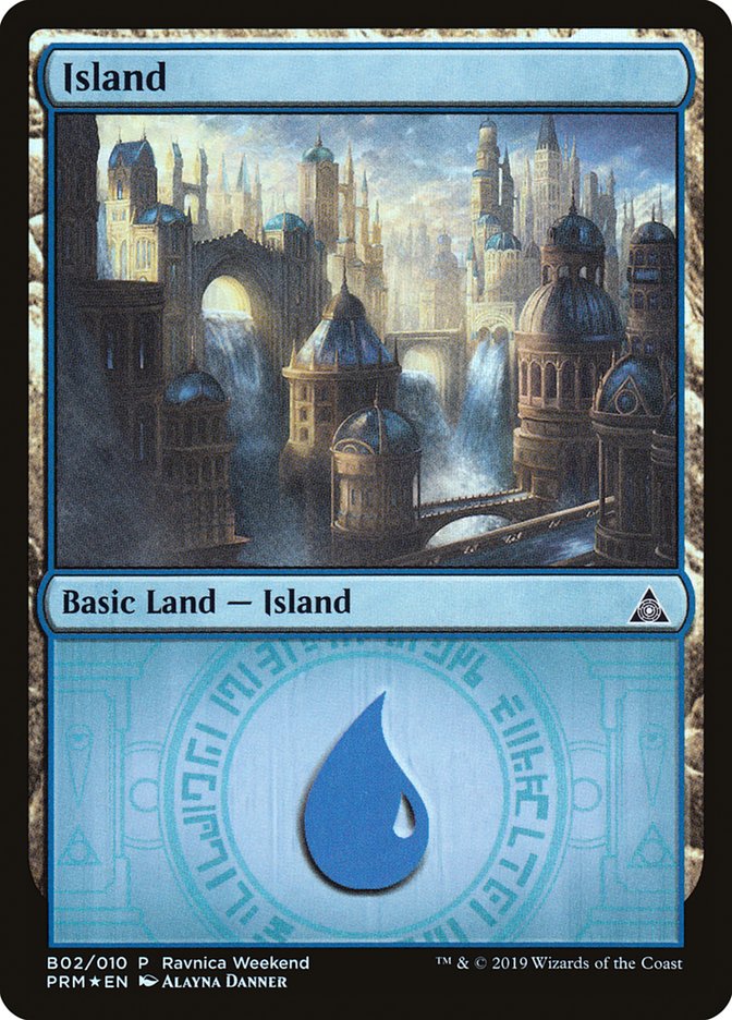 Island (B02) [Ravnica Allegiance Guild Kit] | Odin's Place