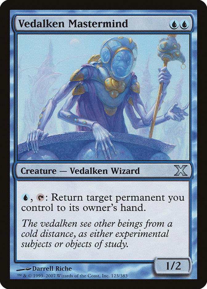 Vedalken Mastermind (123) [Tenth Edition] | Odin's Place